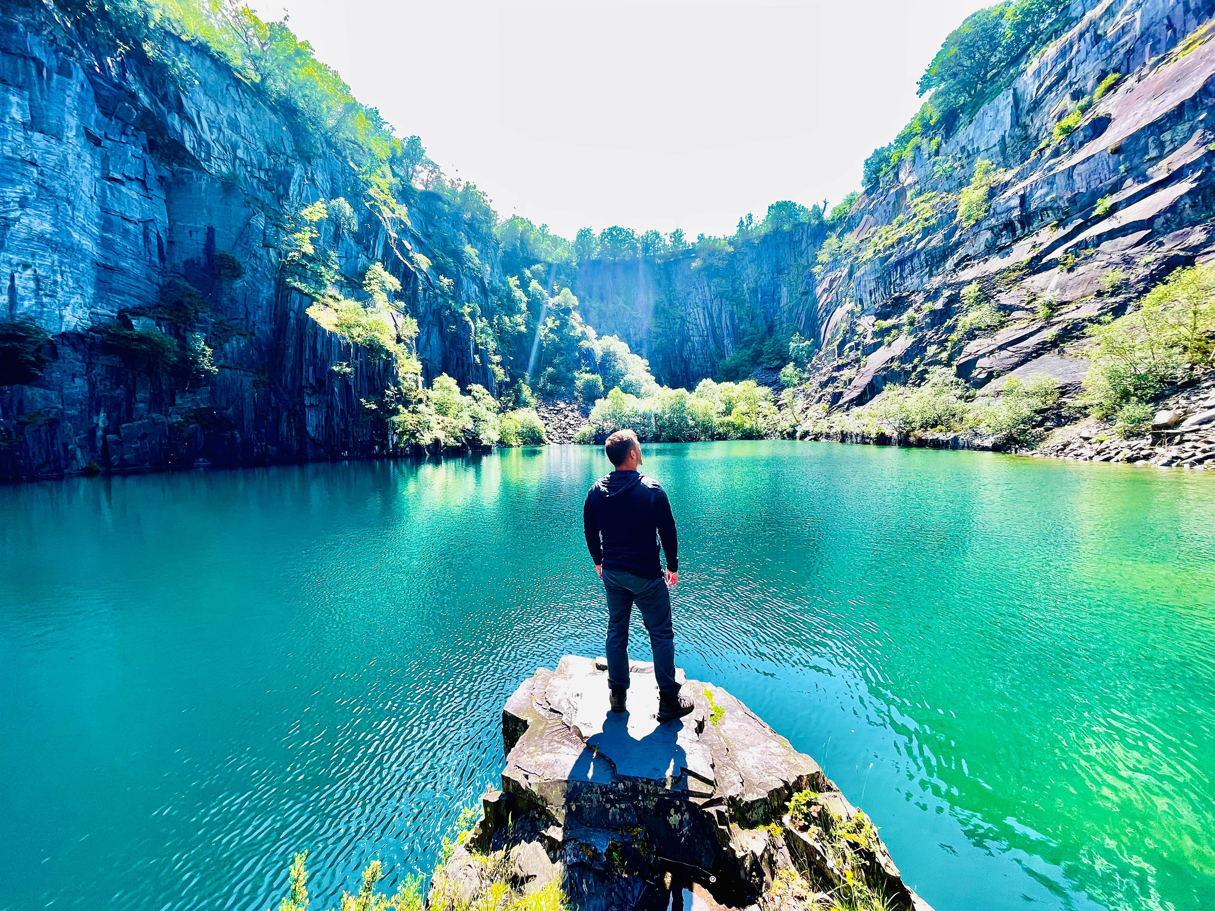 Exploration Day - Dinorwic Quarry and The Secret Lagoon - Day 3